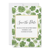 Stijlvol groen tropisch lantaarnpatroon