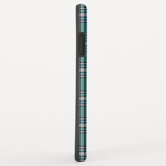 Stijlvol Groene Stof Pset Tartan Patroon Case-Mate iPhone Case (Achterkant/rechts)