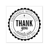 Stijlvol handgemaakt Hartelijk dank voor uw zelfbr Zelfinktende Stempel (Design)