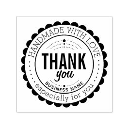 Stijlvol handgemaakt Hartelijk dank voor uw zelfbr Zelfinktende Stempel