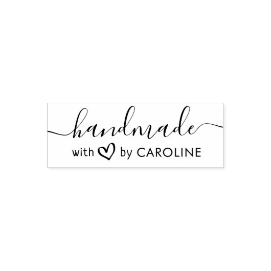 Stijlvol handgemaakt  zelfinktende stempel (Design)