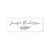 Stijlvol handgeschreven handgeschreven handtekenin rubberstempel (Gestempeld)