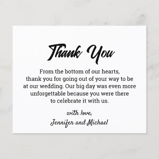 stijlvol handschrift bruiloft 3 foto's collage kaa (Achterkant)