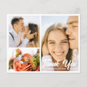 stijlvol handschrift bruiloft 3 foto's collage kaa (Voorkant)