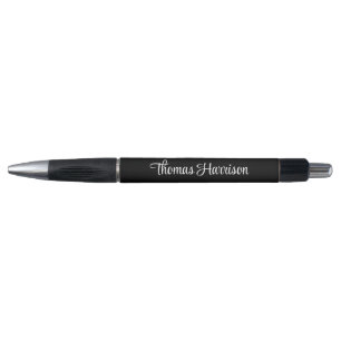 Stijlvol handtekeningscript Zwart Promotioneel Pen