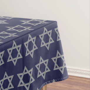stijlvol Hanukkah STER OF DAVID Tafelkleed