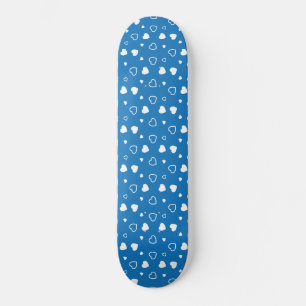 Stijlvol hartenpatroon 7 persoonlijk skateboard