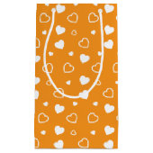 Stijlvol hartenpatroon 8 klein cadeauzakje (Voorkant)