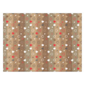 Stijlvol hartenpatroon 9 tafelkleed (Voorkant (Horizontaal))