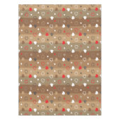 Stijlvol hartenpatroon 9 tafelkleed (Voorkant)