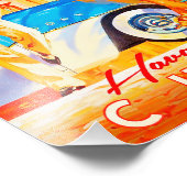 Stijlvol  Havana Streets Poster. Foto Afdruk (Hoek)