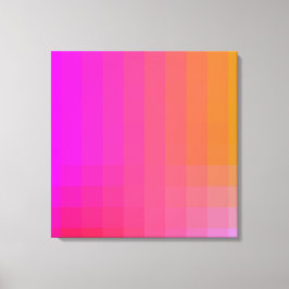 Stijlvol helder ontwerp canvas afdruk