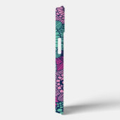 Stijlvol heldere patroon van prachtige bloemen Case-Mate iPhone case (Achterkant / Rechts)