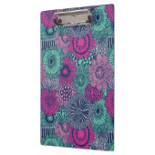 Stijlvol heldere patroon van prachtige bloemen klembord (Links)