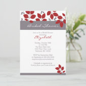 Stijlvol Herfst Vrijgezellenfeest Uitnodigen Kaart (Staand voorkant)