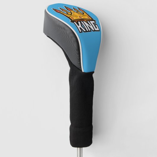 Stijlvol Hoesje van Koning Crown Golf Head Golfheadcover (Schuin)