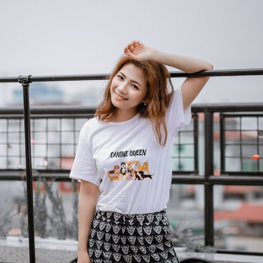 Stijlvol Hond Mama T-shirt