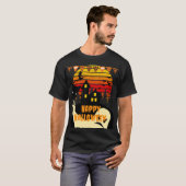  stijlvol huis - Happy Halloween T-shirt (Voorkant volledig)