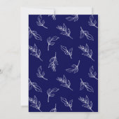 Stijlvol huwelijk sparen Datum 3 Foto collage Kaart (Achterkant)