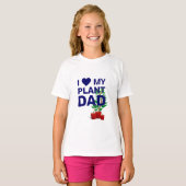 Stijlvol I hou van mijn PLANT DAD T-shirt (Voorkant volledig)