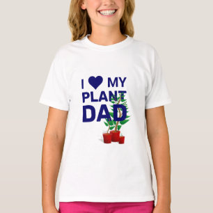 Stijlvol I hou van mijn PLANT DAD T-shirt