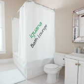 Stijlvol Iguana Bath Lounge Shower Curtain Douchegordijn (In situ)