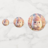 Stijlvol ijswezen confetti (Achterkanten)