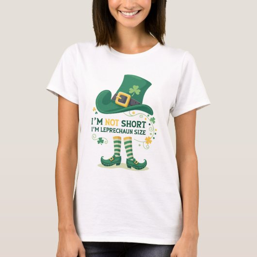 Stijlvol Ik ben kabouter maat St Patrick's Day T-shirt (Voorkant)