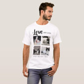 Stijlvol | Ik hou van mijn | Kat | Foto T-shirt (Voorkant volledig)
