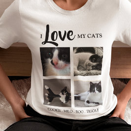 Stijlvol | Ik hou van mijn | Kat | Foto T-shirt