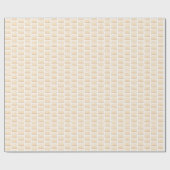 Stijlvol Ik Ondersteun Black-Owned Business Cadeaupapier (Vlak)