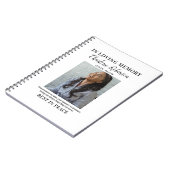 Stijlvol in liefdevol geheugen | Foto Memorial Gue Notitieboek (Linkerzijde)