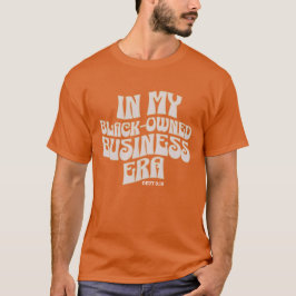 Stijlvol IN MIJN ZWART-BEZIT BUSINESS ERA Groovy Y T-shirt