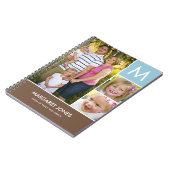 Stijlvol Initiaal, persoonlijk notebook Notitieboek (Linkerzijde)