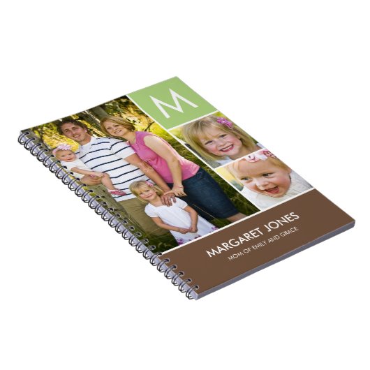 Stijlvol Initiaal, persoonlijk Notitieboek (Rechterzijde)