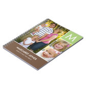 Stijlvol Initiaal, persoonlijk Notitieboek (Linkerzijde)