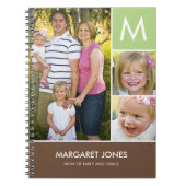 Stijlvol Initiaal, persoonlijk Notitieboek (Voorkant)