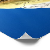 Stijlvol jeugdschildpad poster (Hoek)