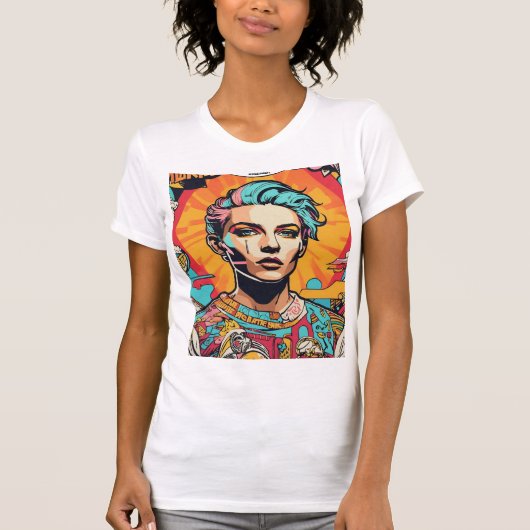 Stijlvol jongensshirt t-shirt (Voorkant)