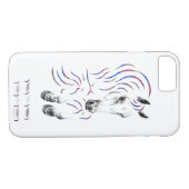 Stijlvol Jumping Jumper Horse Case-Mate iPhone Case (Achterkant (Horizontaal))