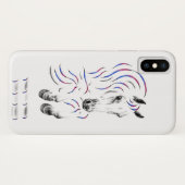 Stijlvol Jumping Jumper Horse Case-Mate iPhone Case (Achterkant (horizontaal))
