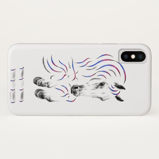 Stijlvol Jumping Jumper Horse Case-Mate iPhone Case (Achterkant (horizontaal))