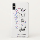 Stijlvol Jumping Jumper Horse Case-Mate iPhone Case (Achterkant)