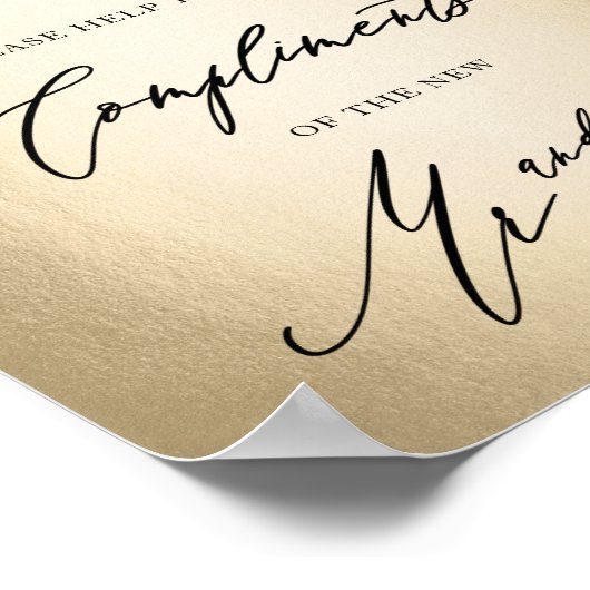 Stijlvol kalligrafiescript voor dames in badkamer poster (Hoek)