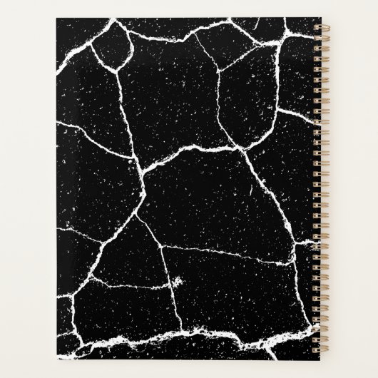 Stijlvol Kantoor zwart wit Planner (Achterkant)