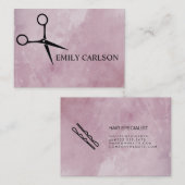 Stijlvol Kapper Visitekaartje (Voorkant / Achterkant)