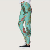 Stijlvol kerstboom juweel patroon leggings (Links)