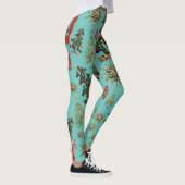 Stijlvol kerstboom juweel patroon leggings (Rechts)