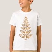 Stijlvol kerstboom Shirt (Voorkant)