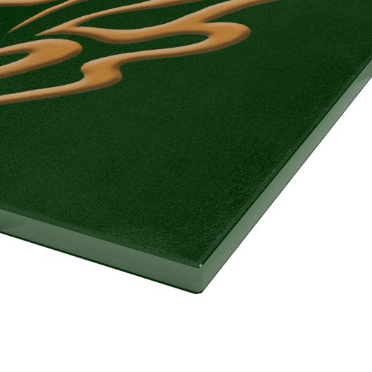 Stijlvol kerstboomknipbord snijplank (Hoek)